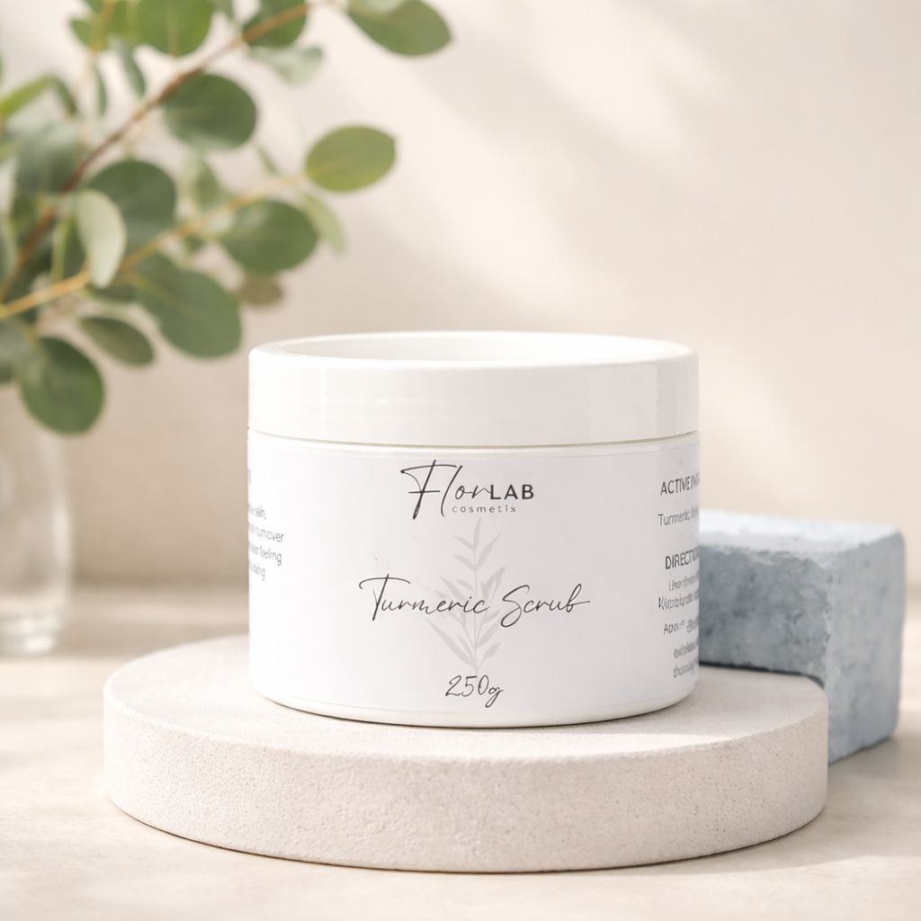 Turmeric Scrub & glycolic